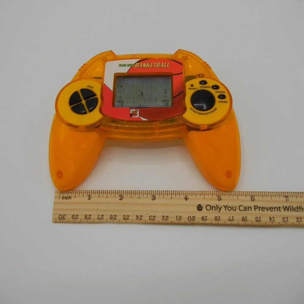 Slam Dunk Basketball Hand Held Electronic Game Deluxe Sports 1999 MGA TESTED